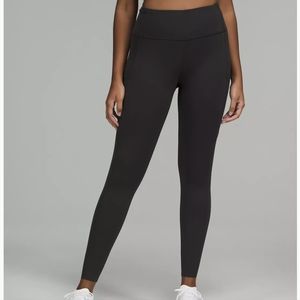 NWOT Lululemon fast and free leggings 28" black size 6